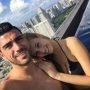 Graziano Pelle con la fidanzata Viktoria Varga