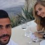 Graziano Pelle con la fidanzata modella ungherese Viktoria Varga