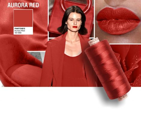 Aurora Red Colore moda abbigliamento inverno 2016 2017