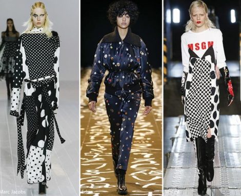 Fantasia a pois Tendenze Moda inverno 2016 2017
