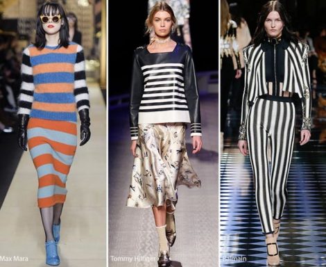 Fantasie a Righe Tendenze Moda inverno 2016 2017