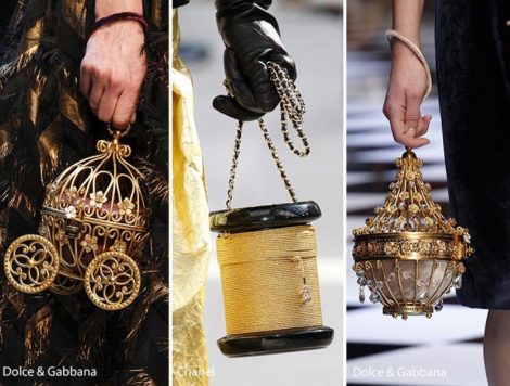 Moda Borse autunno inverno 2016 2017 Borsette dalle forme particolari