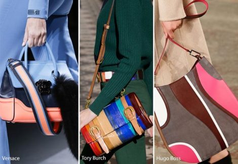 Moda Borse autunno inverno 2016 2017 Color Blocks