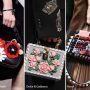 Moda Borse autunno inverno 2016 2017 fantasie e applicazioni floreali