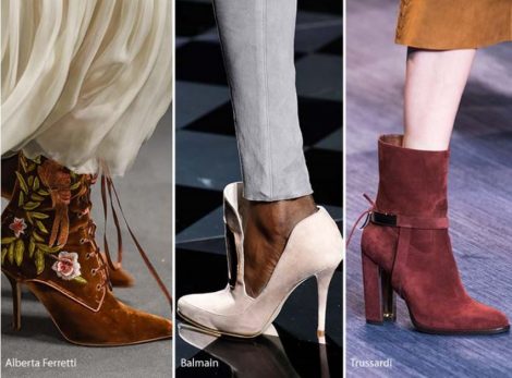 Scarpe e stivali in camoscio moda inverno 2016 2017