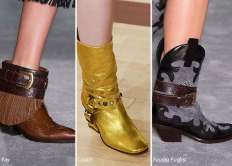 Stivali stile Wild West inverno 2016 2017