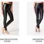 Leggings Calzedonia effetto pelle inverno 2016 2017