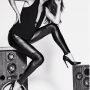 Leggings termico effetto pelle Calzedonia inverno 2016 2017