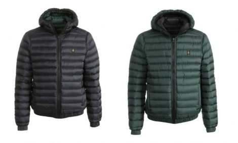 Caldo piumino reversibile Refrigiwear inverno 2017 uomo prezzo 295 euro Mod stripes
