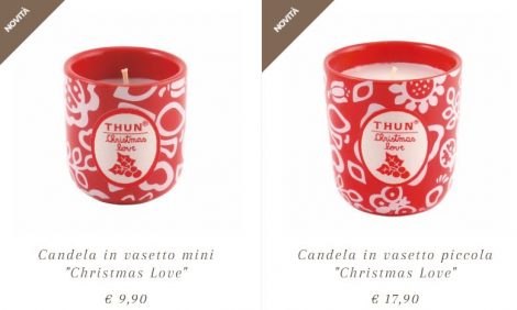 Candele THUN Novita Natale 2016