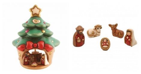 Mini Presepe THUN con Albero di Natale 2016