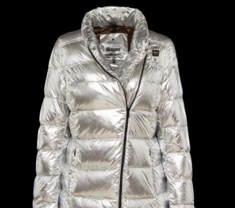 Nuovo Piumino Blauer Donna inverno 2016 2017 prezzo 298 euro modello Metallic