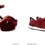 Sandalo tacco grosso e sneakers color amaranto Liu Jo inverno 2017