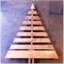 Albero di Natale ecologico fai da te con bancale di legno