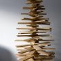 Albero di Natale riciclato con bancali di legno
