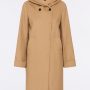 Cappotto color cammello lana e cashmere Pennyblack inverno 2016 2017 prezzo 299 euro