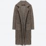 Cappotto oversize ZARA inverno 2016 2017 prezzo 69 95 euro