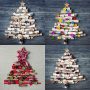 Idee decorazioni Alberi di Natale con materiali di riciclo