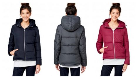 Piumino con cappuccio Benetton inverno 2017 prezzo 99 95 euro