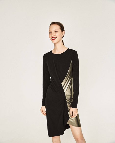 Abito asimmetrico Zara prezzo 25 95 euro