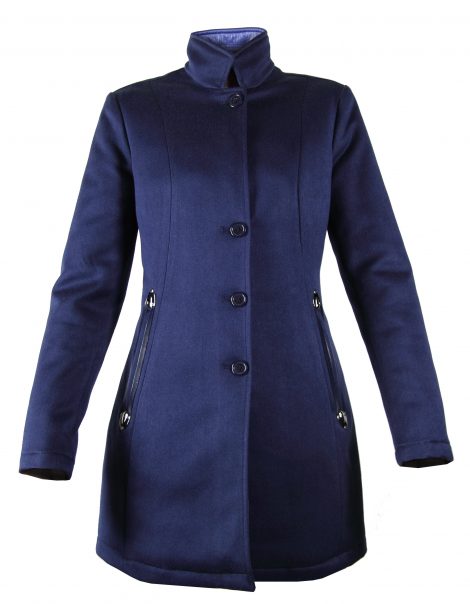 Cappotto blu Piero Guidi inverno 2016 2017 prezzo 495 euro
