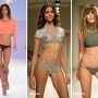 Moda costumi da bagno estate 2017 bikini con reggiseno Crop Top