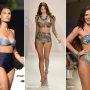 Moda costumi da bagno estate 2017 bikini con slip a vita alta