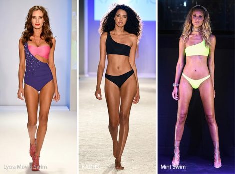 Moda costumi da bagno estate 2017 monospalla