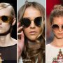 Occhiali da sole con lenti rotonde moda primavera estate 2017