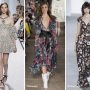 Stampa floreale moda primavera estate 2017