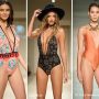 Tendenza moda costumi interi estate 2017 con profonda scollatura a V