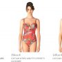 Costumi interi Parah estate 2017 linea Cachemire
