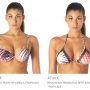 Reggiseni a fascia a triangolo push up e top Parah 2017 linea Jungla tropicale