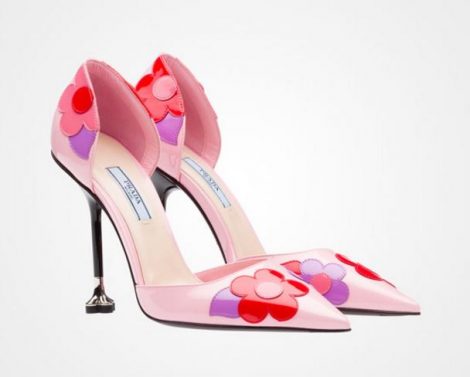 Scarpe D Orsay Prada estate 2017 prezzo 790 euro