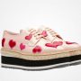 Scarpe allacciate Prada con cuori Primavera estate 2017 prezzo 950 euro