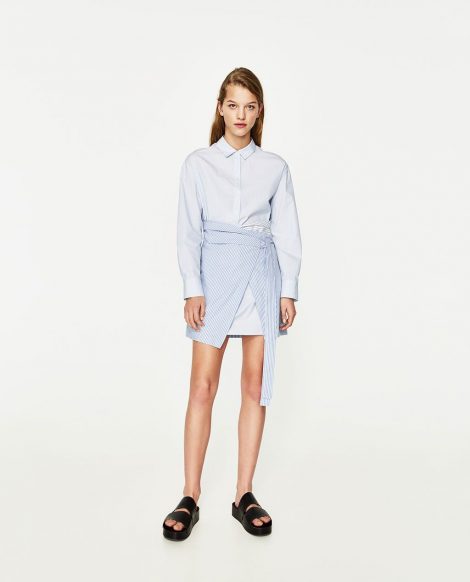 Abito chemisier Zara prezzo 29 95 euro primavera estate 2017