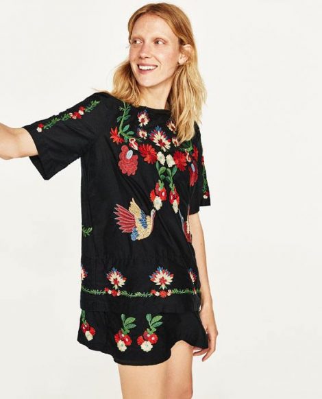 Abito ricamato Zara prezzo 59 95 euro