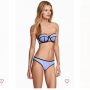 Bikini con reggiseno a triangolo e a fascia HM estate 2017