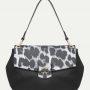 Borsa Liu Jo Marseille con patta animalier inverno 2017 2018 prezzo 149 euro