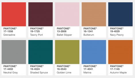 10 COLORI MODA abbigliamento autunno inverno 2017 2018