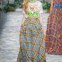 Fantasia a quadri effetti plaid moda abbigliamento autunno inverno 2017 2018