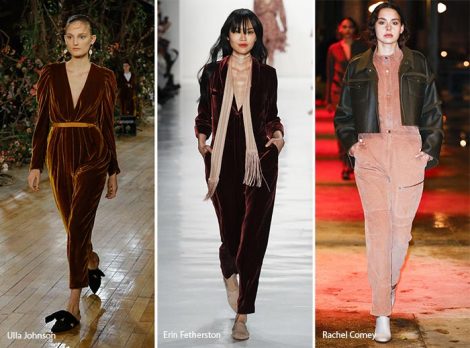 Jumpsuits tuta intera moda autunno inverno 2017 2018