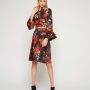 Abito Motivi fantasia floreale giapponese collezione autunno inverno 2017 2018