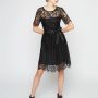 Abito in pizzo maniche corte Motivi collezione autunno inverno 2017 2018