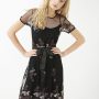 Abito in tulle ricamato Motivi inverno 2017 2018