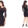 Abito tubino in pizzo Guess inverno 2017 2018