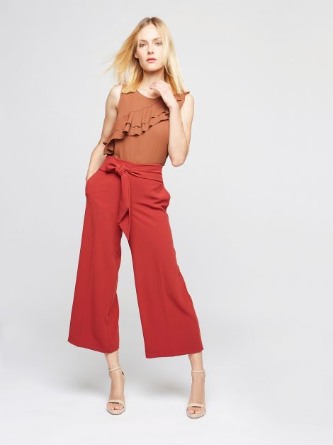 Pantaloni cropped Motivi autunno inverno 2017 2018