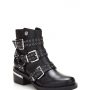 Stivaletti Biker Guess inverno 2017 2018 prezzo 190 euro