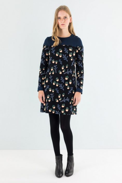 Vestito Lazzari con ghiande inverno 2017 2018 prezzo 150 euro