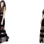 Vestito lungo Guess effetto trasparenze